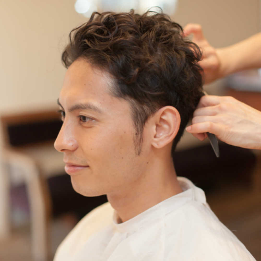 メンズカットの画像