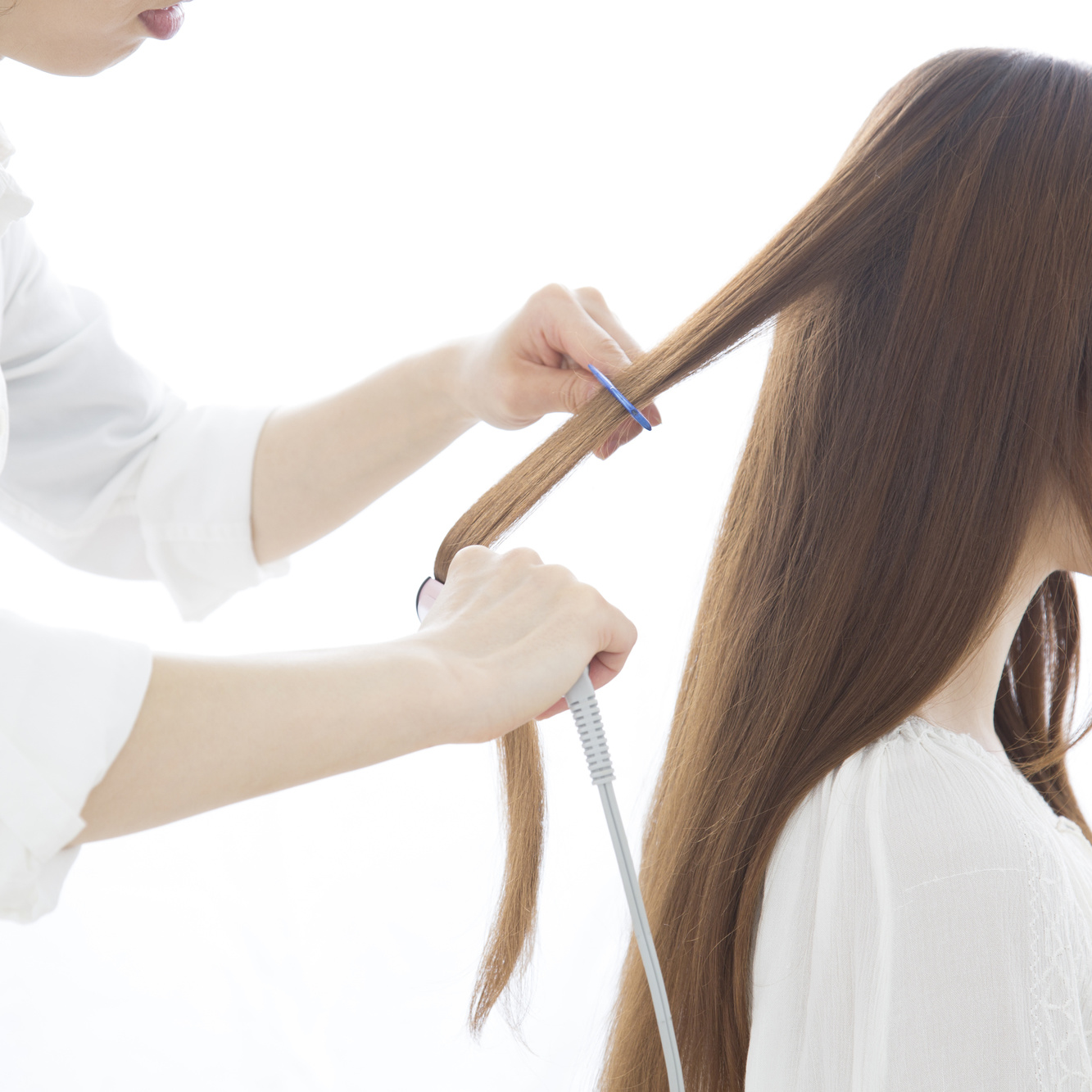 ストレートヘアーの画像